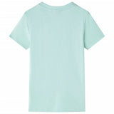 Vidaxl kindershirt 140 lichtmint