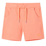 VidaXL Kindershorts met trekkoord 116 neonoranje