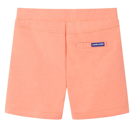 Vidaxl kindershorts met trekkoord 140 neonoranje