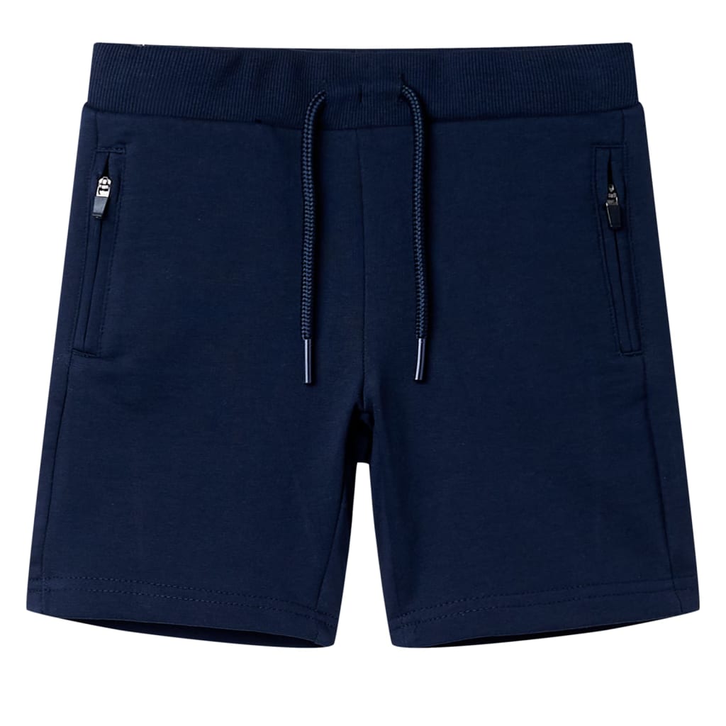 Vidaxl kindershort 92 marineblauw