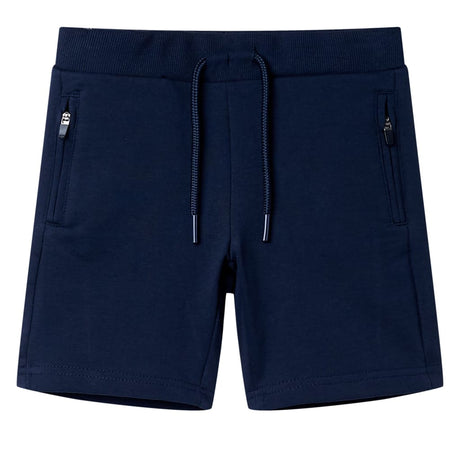 Vidaxl kindershort 92 marineblauw