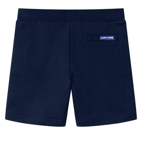 Vidaxl kindershort 92 marineblauw
