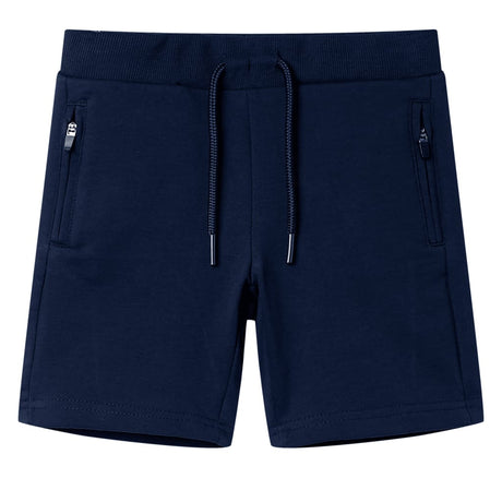 Vidaxl kindershort 140 marineblauw