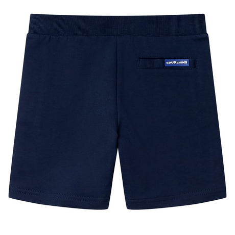 Vidaxl kindershort 140 marineblauw