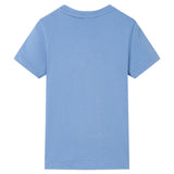 VidaXL Kindershirt 92 middenblauw