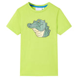 Vidaxl kindershirt 128 limoengroen