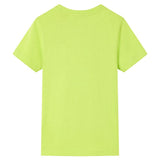 Vidaxl kindershirt 128 limoengroen