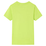 VidaXL Kindershirt 140 limoengroen