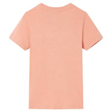 VidaXL Kindershirt 92 lichtoranje