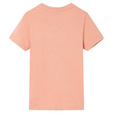 VidaXL Kindershirt 116 lichtoranje