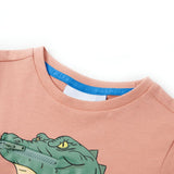 VidaXL Kindershirt 140 lichtoranje