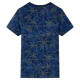VidaXL Kindershirt 92 marineblauw