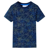 Vidaxl kindershirt 104 marineblauw