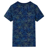 Vidaxl kindershirt 140 marineblauw