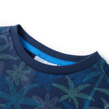 Vidaxl kindershirt 140 marineblauw