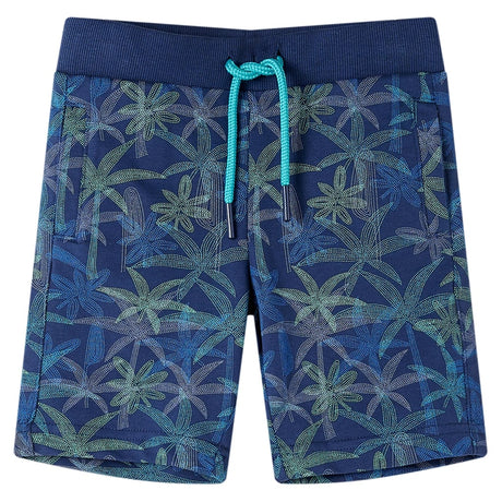 Vidaxl kindershorts met trekkoord 140 marineblauw