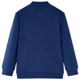 VidaXL Kindervest met rits 140 marineblauw