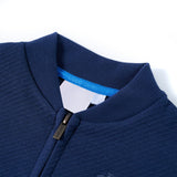VidaXL Kindervest met rits 140 marineblauw