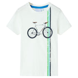 Vidaxl kindershirt met korte mouwen 140 ecru