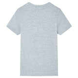 VidaXL Kindershirt met korte mouwen 116 grijs