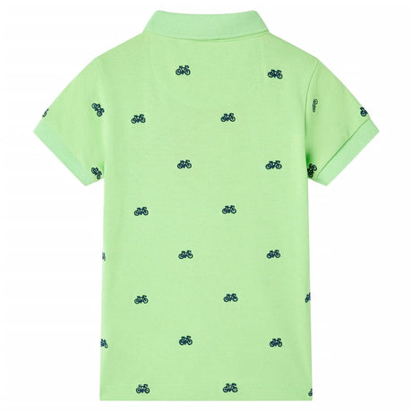 Vidaxl kinderpoloshirt 116 neongroen