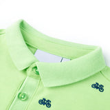 Vidaxl kinderpoloshirt 128 neongroen