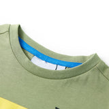 VidaXL Kindershirt met korte mouwen 92 lichtkakikleurig