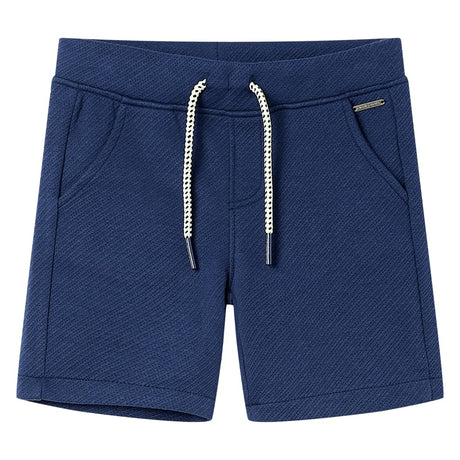 Vidaxl kindershorts met trekkoord 140 donkerblauw