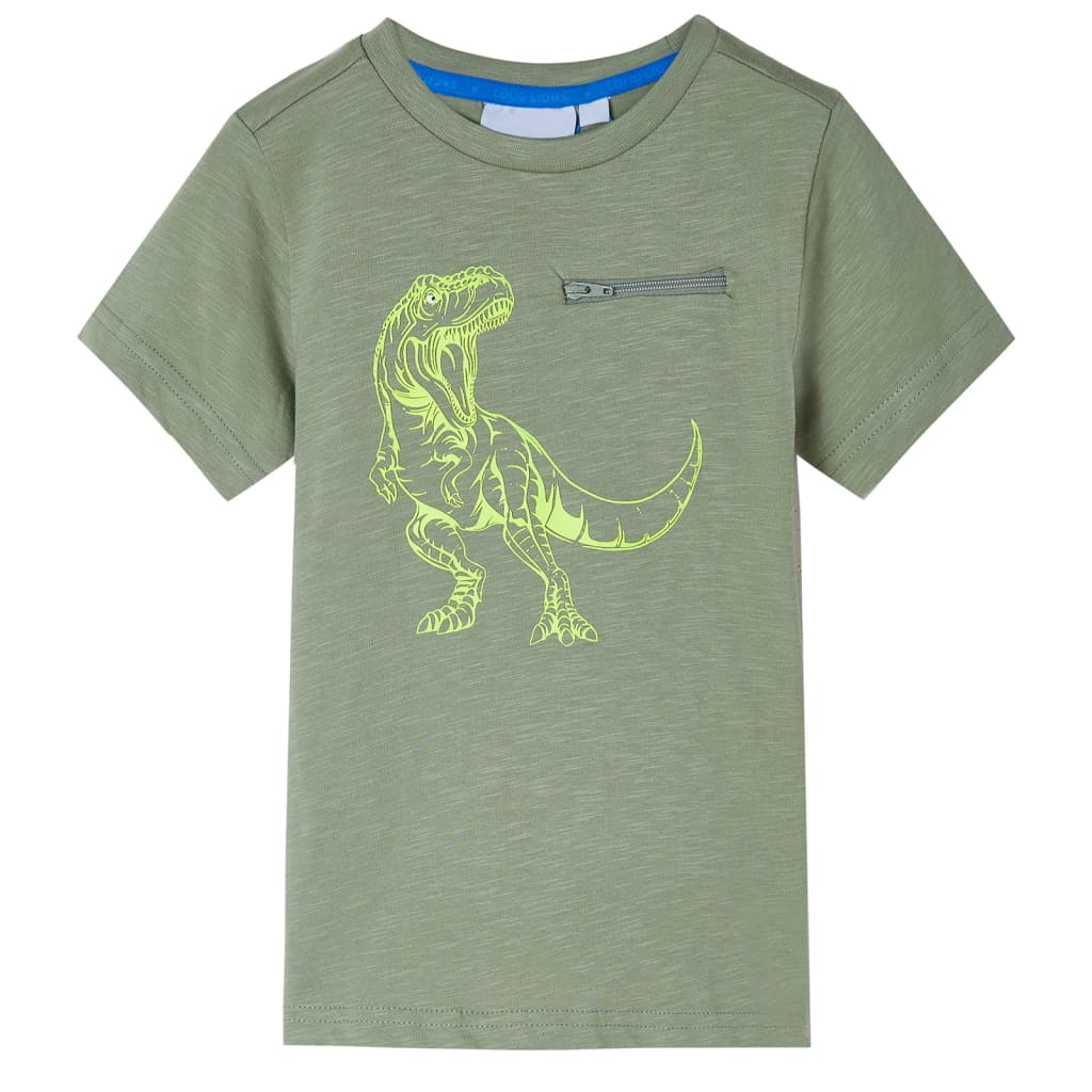 Vidaxl kindershirt met korte mouwen 140 lichtkakikleurig