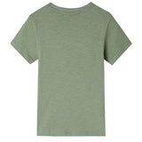 Vidaxl kindershirt met korte mouwen 140 lichtkakikleurig