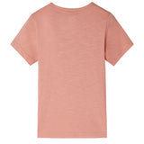 VidaXL Kindershirt met korte mouwen 140 lichtoranje