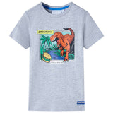 Vidaxl kindershirt 116 grijs