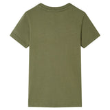 Vidaxl kindershirt 104 kakikleurig