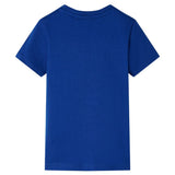 Vidaxl kindershirt 116 donkerblauw
