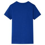 Vidaxl kindershirt 128 donkerblauw