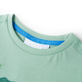 Vidaxl kindershirt 92 lichtkakikleurig