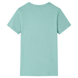Vidaxl kindershirt 128 lichtkakikleurig