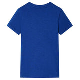 VidaXL Kindershirt 92 donkerblauw
