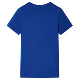 VidaXL Kindershirt 104 donkerblauw