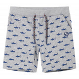 VidaXL Kindershorts met trekkoord 104 gemêleerd lichtgrijs