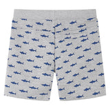 VidaXL Kindershorts met trekkoord 140 gemêleerd lichtgrijs