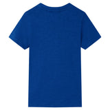 Vidaxl kindershirt 116 donkerblauw