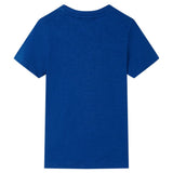 Vidaxl kindershirt 140 donkerblauw
