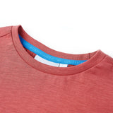 Vidaxl kindershirt 104 paprikakleurig