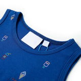 Vidaxl kindertopje 140 donkerblauw