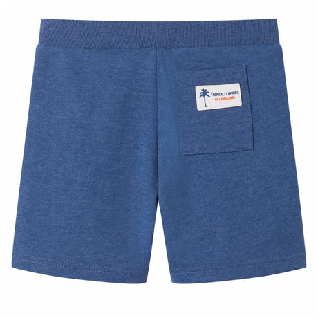 Vidaxl kindershorts met trekkoord 116 gemêleerd donkerblauw