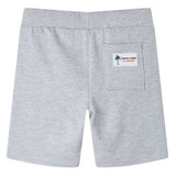 VidaXL Kindershorts met trekkoord 116 grijs