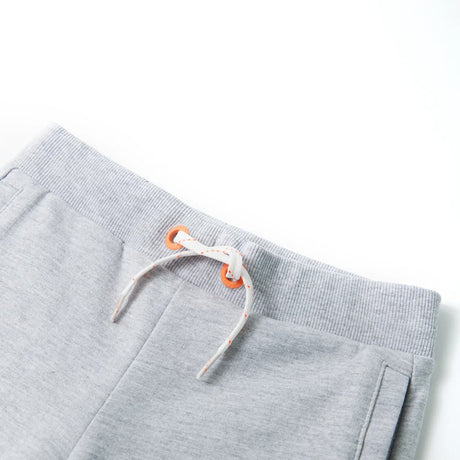 Vidaxl kindershorts met trekkoord 128 grijs