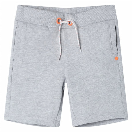 Vidaxl kindershorts met trekkoord 140 grijs