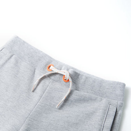 Vidaxl kindershorts met trekkoord 140 grijs